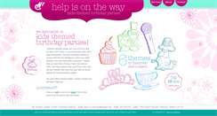 Desktop Screenshot of helpisontheway.ca